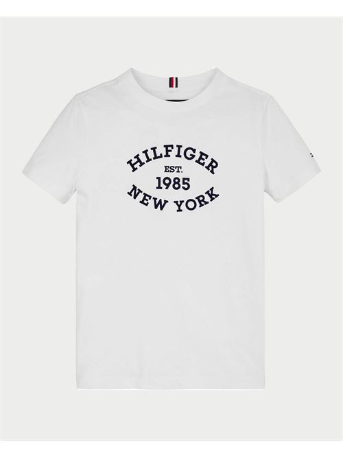 T-shirt enfant Tommy Hilfiger en coton TOMMY HILFIGER | KB0KB08658JYBR